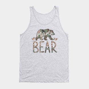 Mama Bear Camo Design Tank Top